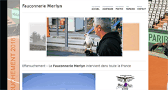 Desktop Screenshot of effarouchement-fauconnerie.com